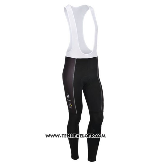 2013 Maillot Ciclismo Cannondale Lider Vert et Blanc Manches Longues et Cuissard